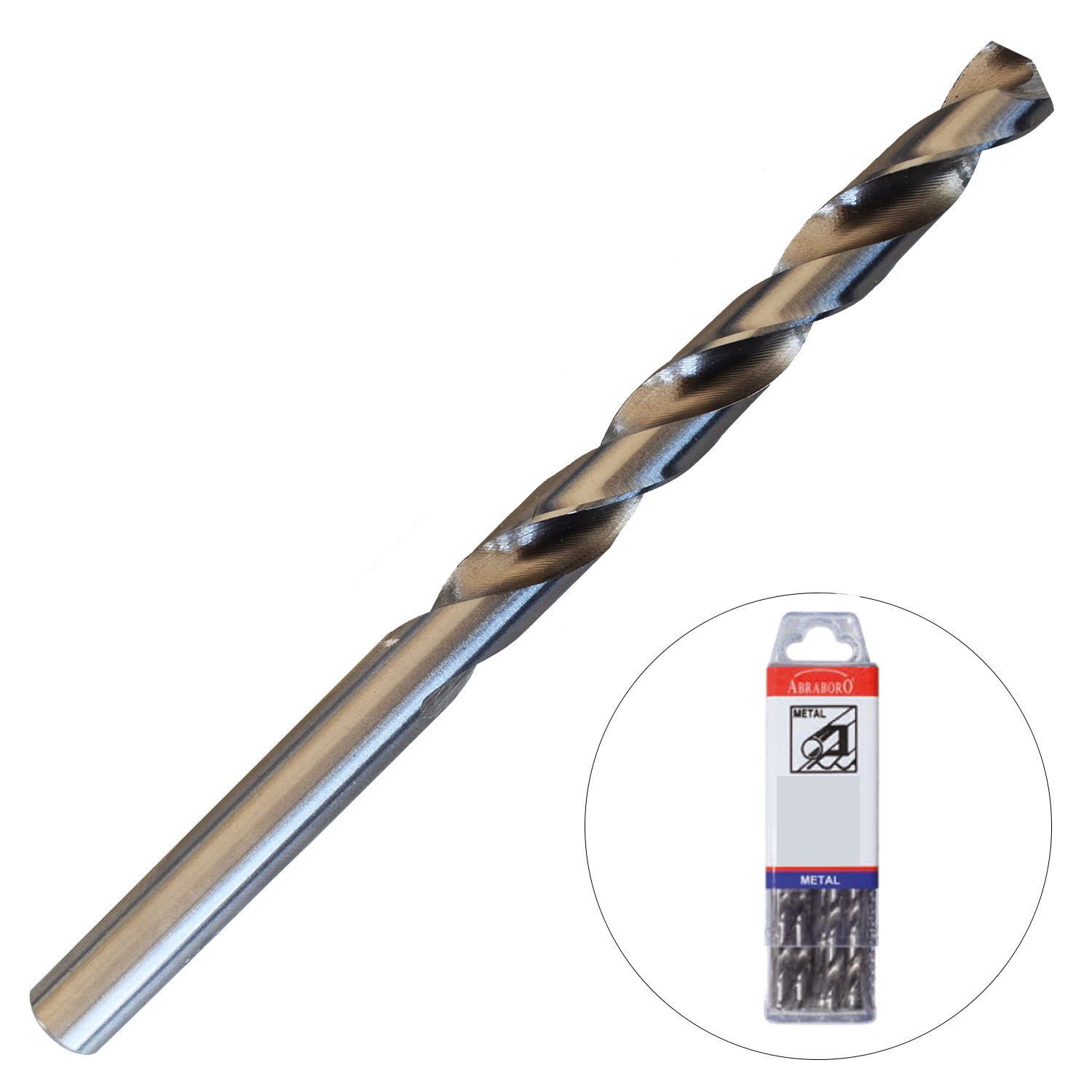 Abraboro 2.8 x 61 / 33 mm HSS-GS fémfúró X-Pack, 10 db/csomag termék fő termékképe