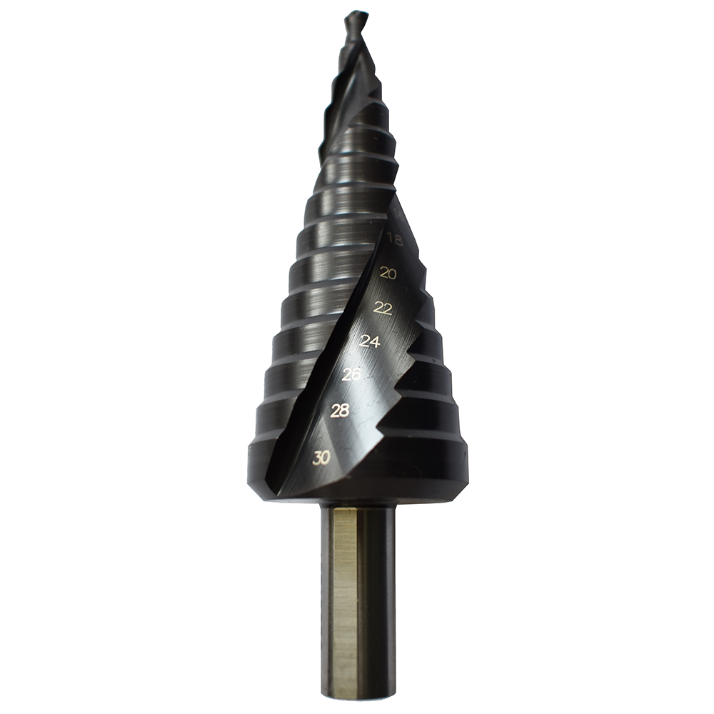 Abraboro HSS-TiAlN köszörült lépcsős fúró 6,0-38,0 mm termék fő termékképe