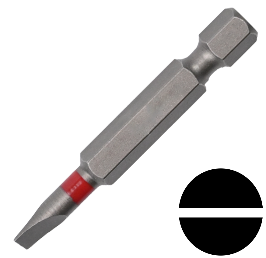 Abraboro 0.8 x 5.5 x 50 mm lapos bit, 2 db/csomag termék fő termékképe