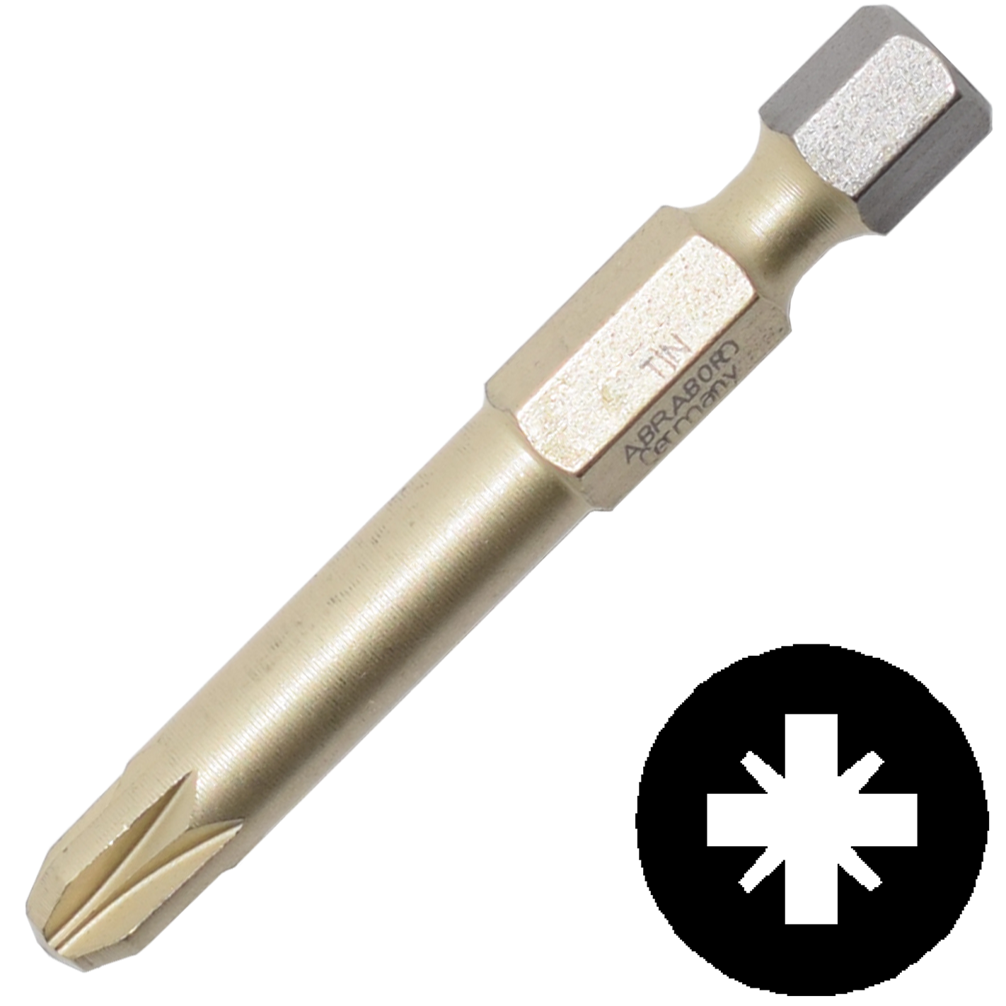 Abraboro PZ 1 x 50 mm Pozidrive SUPRA-TIN bit, 10 db/csomag termék fő termékképe