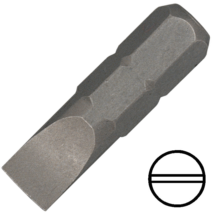 KENNEDY 3 mm hornyos csavarhúzó bit 1/4" hatszög illesztéssel, 25 mm termék fő termékképe