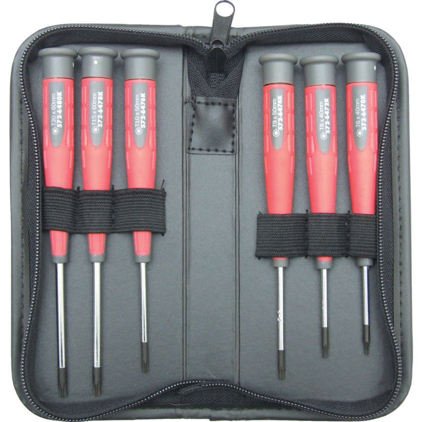 KENNEDY Torx Pro-Torq precíziós csavarhúzó készlet, 6 részes termék fő termékképe
