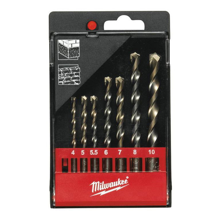 Milwaukee Prémium betonfúró készlet, hengeres befogású, 7 darabos termék fő termékképe