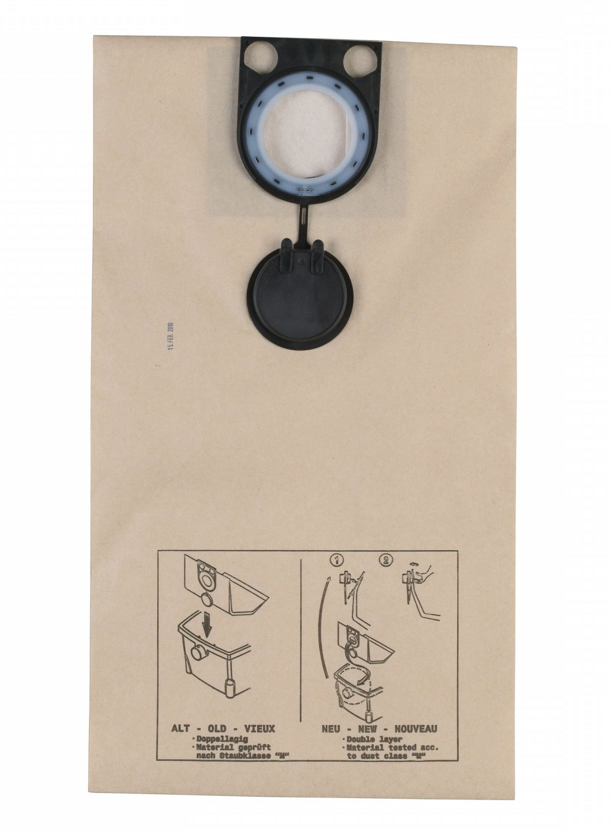 Milwaukee Különösen tartós papír porzsák, 25 literes, 5 db/csomag termék fő termékképe