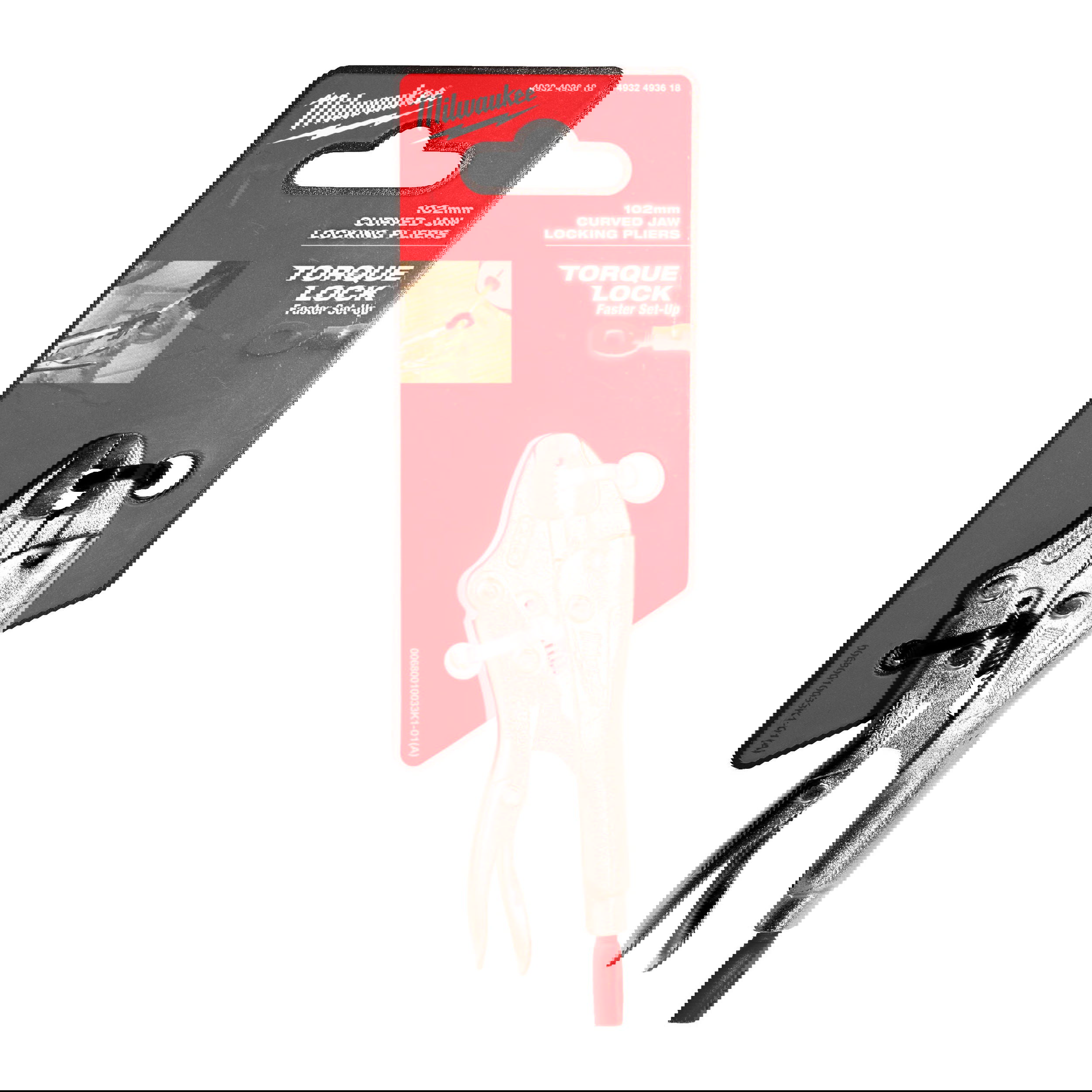 Milwaukee TORQUE LOCK™ állítható önzáró fogó, ívelt pofájú, 102 mm termék fő termékképe