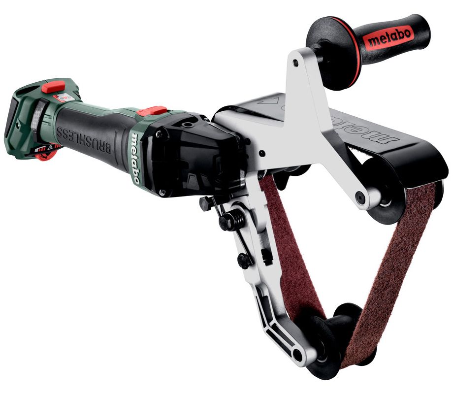 METABO RBVB 18 LTX BL 180 akkus csőcsiszoló (akku és töltő nélkül, metaBOX kofferben) termék fő termékképe