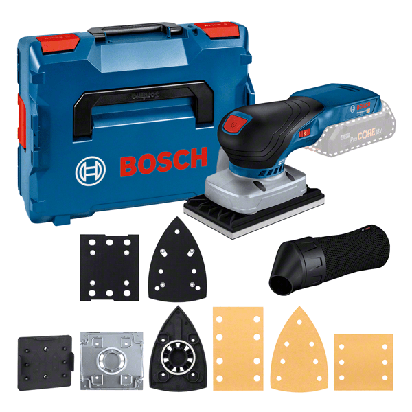 Bosch GSS 18V-13 akkus rezgőcsiszoló (akku és töltő nélkül, L-BOXX-ban) termék fő termékképe