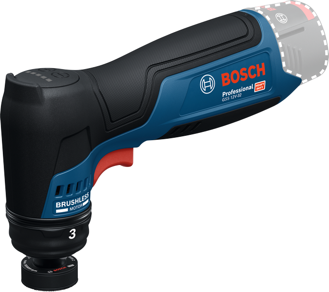 Bosch GSS 12V-32 akkus rezgőcsiszoló + szivacsbetét (akku és töltő nélkül) termék fő termékképe